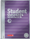 BRUNNEN Collegeblock Premium Student „Noten“ DIN A4 50 Blatt 90g – Lineatur 14